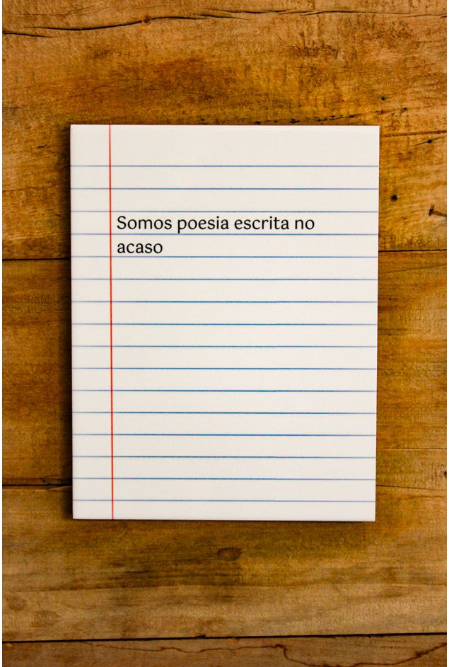 Azulejo Decorativo Somos Poesia Escrita no Acaso Mimo Galeria -1-